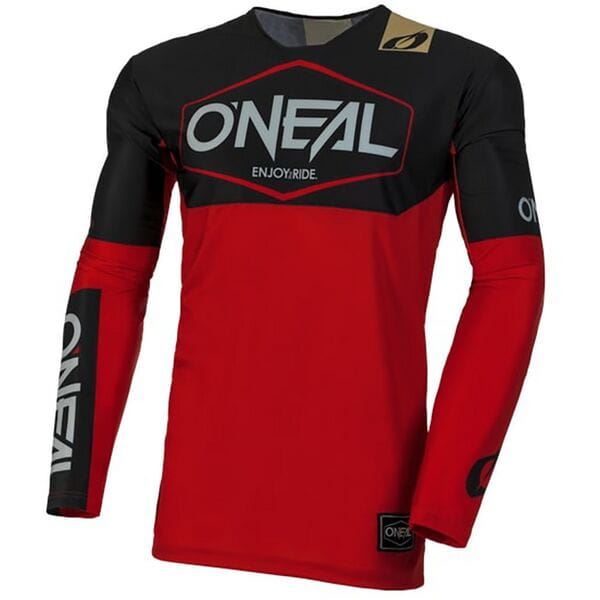 O'Neal 2025 Motocross Jersey Mayhem Hexx Black Red